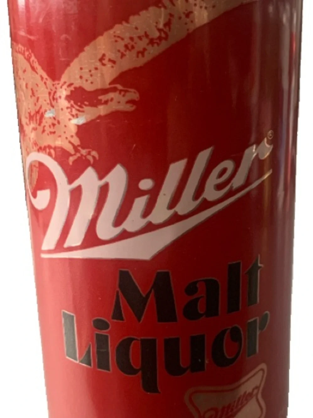 Vintage Beer Can Miller Malt Liquor Empty Aluminum Can
